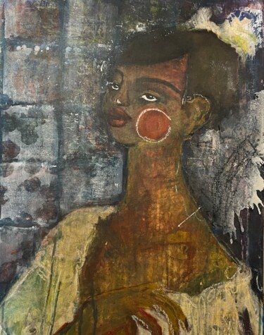 Painting titled "Relaxing" by Sophie Skripko, Original Artwork, Acrylic