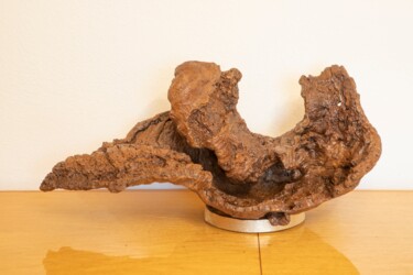 Sculpture titled "Wave - Oak decorati…" by Jozef Sedmak, Original Artwork, Wood