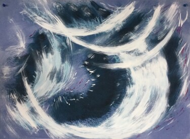 "Ressac" başlıklı Tablo Louise Mauger tarafından, Orijinal sanat, Akrilik