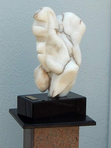 Sculpture titled "Jo Casta" by Richard Beaulieu, Original Artwork, Stone