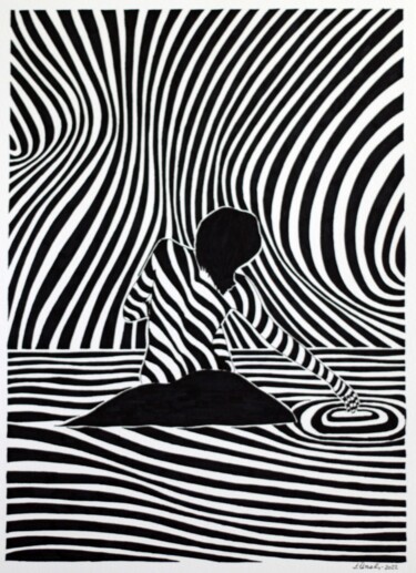 "Dreams 1" başlıklı Resim Ibrahim Unal tarafından, Orijinal sanat, Işaretleyici