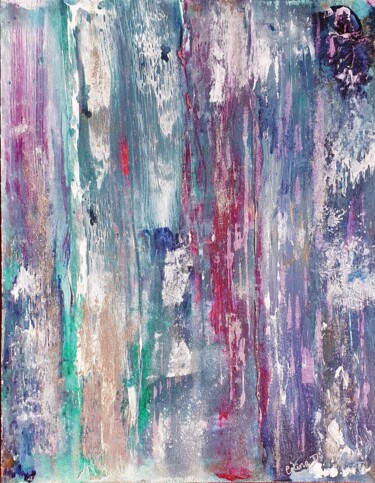 Painting titled "Dobranocka" by Celina Drzewiecka, Original Artwork, Acrylic Mounted on Wood Panel