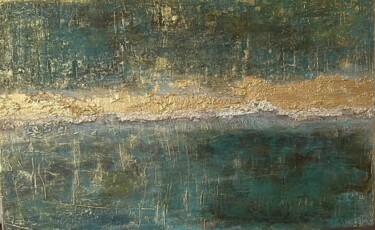 Pintura intitulada "Oxydation" por Jennifer Zalewski, Obras de arte originais, Acrílico Montado em Armação em madeira