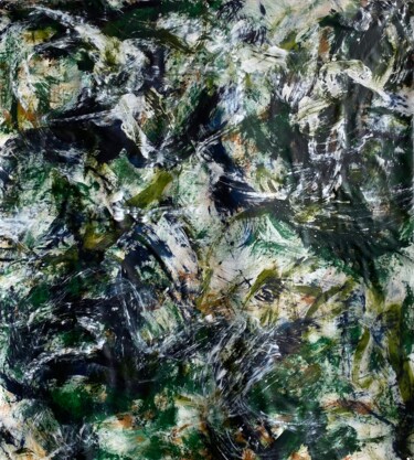 Malerei mit dem Titel "Ad Astra" von Andreas Angleitner, Original-Kunstwerk, Acryl