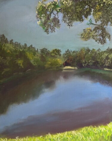 绘画 标题为“Morning View” 由Herman Weinberg, 原创艺术品, 粉彩