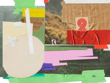 Collages titled "Road 2" by Vercmagnus, Original Artwork, Collages