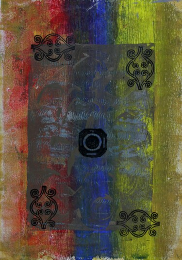 Painting titled "2022_10_21_004" by Hunka Tibor, Original Artwork, Acrylic