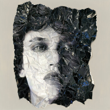 Peinture intitulée "Piece Of Pearl" par Kiara Peelman, Œuvre d'art originale, Huile Monté sur Châssis en bois