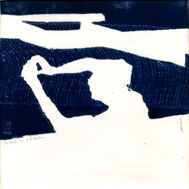 印花与版画 标题为“Berlin Block Monoty…” 由Henry Pouillon, 原创艺术品, 蒙纳 安装在其他刚性面板上