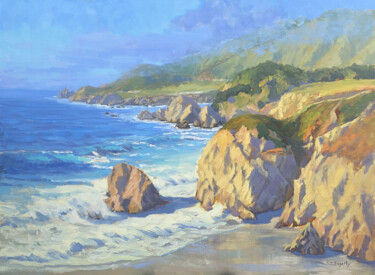 제목이 "Along the Coast"인 미술작품 Tatyana Fogarty로, 원작, 기름