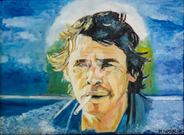 Peinture intitulée "BREL 1" par Henri Wojcik, Œuvre d'art originale, Acrylique Monté sur Châssis en bois