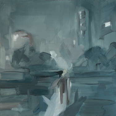 Pittura intitolato "The Longest Journey…" da Rafferoico, Opera d'arte originale, Olio