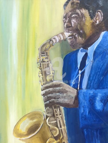 Peinture intitulée "PARKER" par Henri Wojcik, Œuvre d'art originale, Acrylique Monté sur Châssis en bois