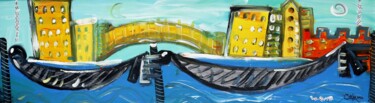 Painting titled "Note Veneziane" by Alessandro Siviglia, Original Artwork, Acrylic