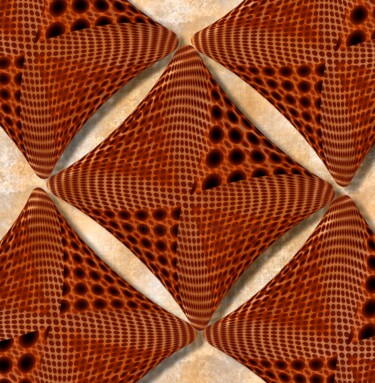 Digitale Kunst getiteld "Digital origami" door Sumit Ratta, Origineel Kunstwerk, Digitaal Schilderwerk