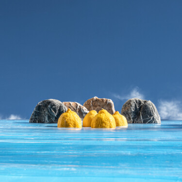 Lemon island 1 Photographie intitulée "Lemon island 1" par Gaspard De Gouges, Œuvre d'art originale, Photographie numérique