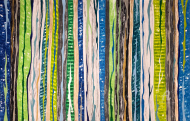 Painting titled "Parallels 22/25" by Mimi Eres, Original Artwork, Acrylic