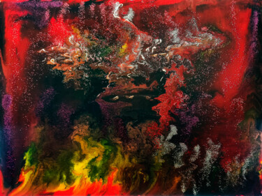 Bright Energy colorful art 绘画 标题为“Bright Energy color…” 由Tetiana Surshko (SurshkoArt), 原创艺术品, 丙烯