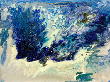 제목이 "Oceanic Surge"인 미술작품 Tetiana Surshko (SurshkoArt)로, 원작, 아크릴
