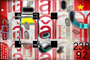 数字艺术 标题为“AAAAAA” 由Koen Vlerick, 原创艺术品, 2D数字工作