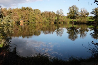 Photographie intitulée "Reflets 10.22" par Philip Moreau, Œuvre d'art originale, Photographie numérique