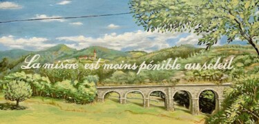 LA MISÈRE Peinture intitulée "LA MISÈRE" par Robert Inestroza, Œuvre d'art originale, Huile