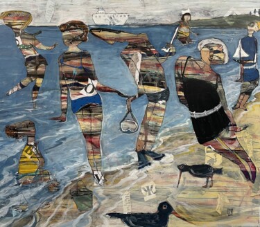 Painting titled "More Holidays in My…" by Ilya Volykhine, Original Artwork, Oil
