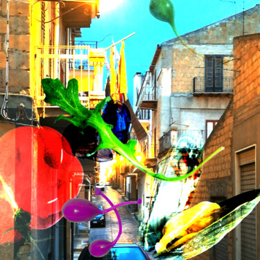 数字艺术 标题为“Marché 4” 由Alain Boulivet, 原创艺术品, 照片蒙太奇
