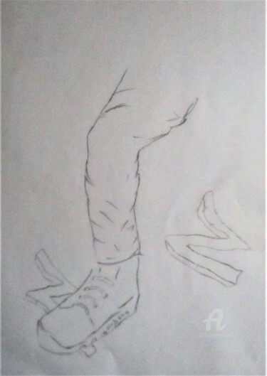 Drawing titled "Z2022" by Roberto Urbano, Original Artwork, Pencil