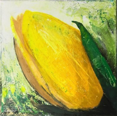 Peinture intitulée "TULIPES 7" par Pascal Feriault, Œuvre d'art originale, Acrylique