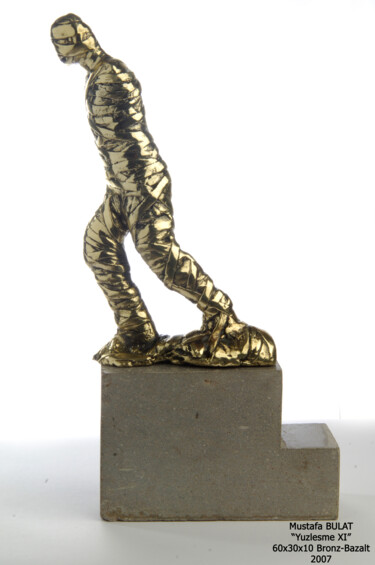 "Mustafa  BULAT,  Yü…" başlıklı Heykel Mustafa Bulat tarafından, Orijinal sanat, Bronz