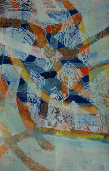 Peinture intitulée "Tragédie" par Philippe Casaubon, Œuvre d'art originale, Huile