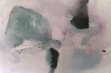 绘画 标题为“Purple dream” 由Ewa Nowak, 原创艺术品, 丙烯 安装在木质担架架上