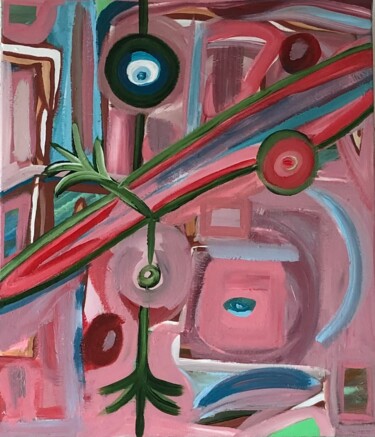 Pintura intitulada "Cool" por Art Llorente Ruano, Obras de arte originais, Acrílico Montado em Armação em madeira