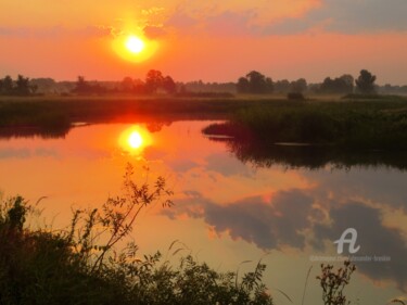 Photography titled "Солнце в воде" by Alexander Breskin, Original Artwork, Digital Photography