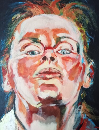 제목이 "PORTRAIT DE MARLENE…"인 미술작품 Hippo로, 원작, 아크릴