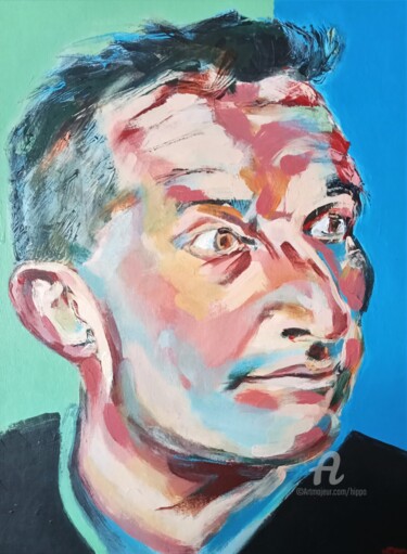 제목이 "PORTRAIT DE STEPHAN…"인 미술작품 Hippo로, 원작, 아크릴