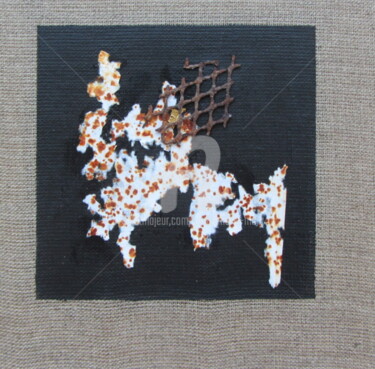 Peinture intitulée "MT n°68" par Anne-Marie Mary, Œuvre d'art originale, Collages Monté sur Châssis en bois