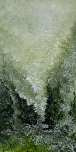THE PATH TO LIGHT - abstract nature, mental activity, soul 绘画 标题为“THE PATH TO LIGHT -…” 由Rimma Savina, 原创艺术品, 丙烯 安装在木质担架架上