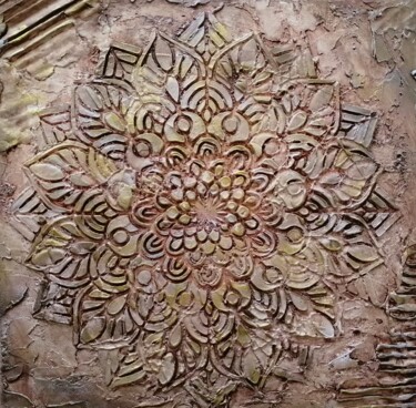 绘画 标题为“Mandala of Prosperi…” 由Elena Chugurova, 原创艺术品, 丙烯