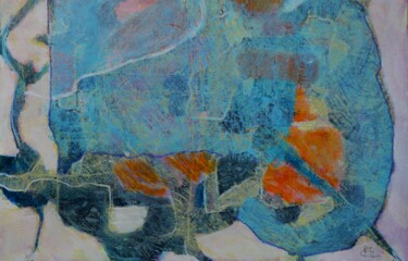 Peinture intitulée "Trézène" par Philippe Casaubon, Œuvre d'art originale, Huile