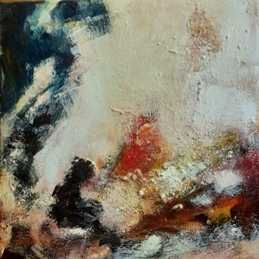 Peinture intitulée "Des états chauds ch…" par Eric De Buncey, Œuvre d'art originale, Pigments