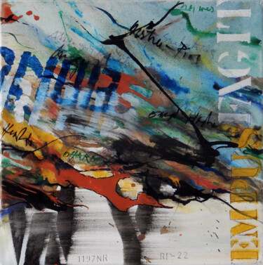 Malerei mit dem Titel "1197 NR22" von Pavel A.Richtr, Original-Kunstwerk, Acryl