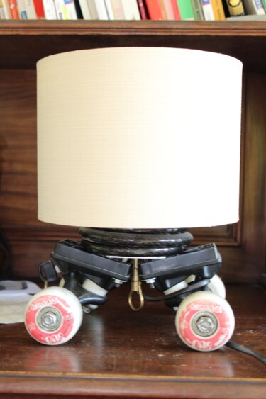 Design intitulée "Rollerlight" par Arnaud Dubois, Œuvre d'art originale, Luminaire