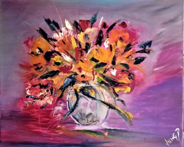 Peinture intitulée "Emotzione ##7" par Pascal Jung, Œuvre d'art originale, Huile