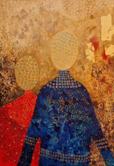 Annonce de fiançailles 「Annonce de fiançail…」というタイトルの絵画 Anna Graziによって, オリジナルのアートワーク, アクリル