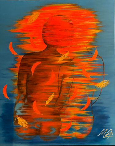 Peinture intitulée "Feel ‘ Dream Déposé…" par Mac.Cadart, Œuvre d'art originale, Acrylique Monté sur Châssis en bois