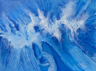 Peinture intitulée "Explosion" par Alicia Lopez, Œuvre d'art originale, Acrylique