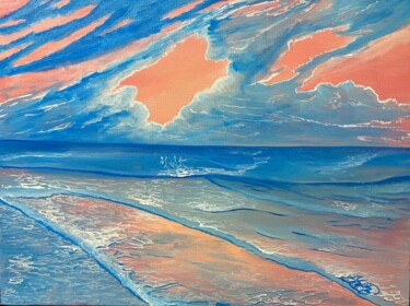 Peinture intitulée "Hopeful place" par Alicia Lopez, Œuvre d'art originale, Acrylique