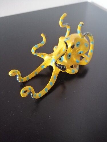 Sculpture intitulée "Dizzy" par Carole Carpier, Œuvre d'art originale, Acrylique